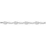 University of Florida Gators & Head Bracelet 7 (Silver)