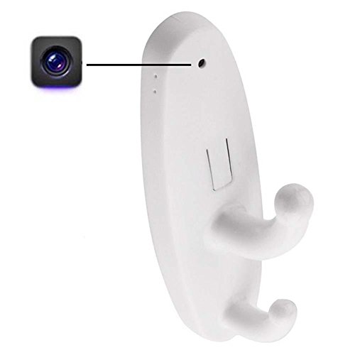 Romhn 8gb micro sd card clothes hook hidden camera for …