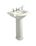 Bathroom Sink Pedestal by Kohler - K-2286-4 in Biscuit