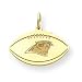 14K Carolina Panthers Plain Logo Small Football Charm