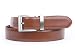 Men's Nickel Free Clamp on Buckle 1 1/4 Inch (34 mm) Plain/Croco Print Reversible Sti...