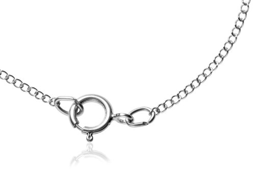 Sterling Silver Four Leaf Clover Locket, 18