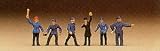 RAILWAY PERSONNEL - PREISER N SCALE MODEL TRAIN FIGURES 79010