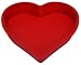 Lekue Silicone Heart Pan, Red