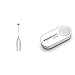 Bodum D3040-913 Battery Operated Schiuma Milk Frother, White & AmazonBasics Batteries Dash Button