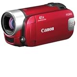 Canon FS300 Red Flash Memory Camcorder