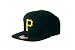 MLB Men's Pittsburgh Pirates Cooperstown 400 Snapback Cap (Black, Adjustable)