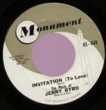 INVITATION 7" (45) US MONUMENT 0 B/W MEMORIES OF MARIA BUT HAS SMALL WRITING ON LABEL (45449)
