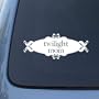 Twilight Mom - Stephenie Meyer - Vinyl Car Decal Sticker #1679 | Vinyl Color: White