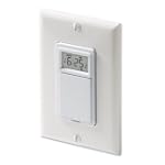 Aube by Honeywell TI033/U 7-Day Programmable Timer Switch, White