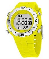Adidas #ADH6042 Neon Yellow Wooster Chronograph Alarm Digital Watch