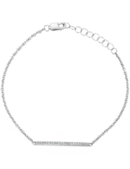 Diamond Bar Bracelet 1/10ctw