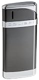 Colibri Essex Electro Quartz Gunmetal Polished Silver Lighter LTR078003