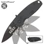 Smith & Wesson SWSORTBMS Sort Medium Serrated Assisted Knife, Black