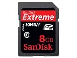 SanDisk SD CARD 8GB SDHC EXTREME III