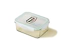 Kinetic Glasslock 37 Ounce Rectangular Glass Food Storage Container With Locking Lid