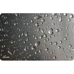 Widescreen Mouse Pad-metal Raindrop-bulk