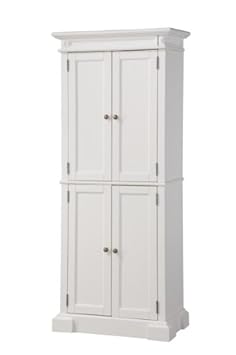 Black Pantry Storage Cabinet