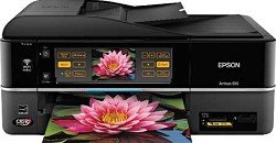 Epson Artisan 810 Wireless Touchscreen Color Inkjet All-in-One Printer (C11CA52201)