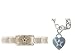 Dallas Cowboys ProStarter/Heart Charm Chain Bracelet Package