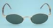 Genuine Jaguar 1920's Style Titanium Sunglasses. Model: 3041-183
