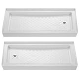 DreamLine SHTR-1130602-00 Amazon Right Hand Drain Shower Tray, White