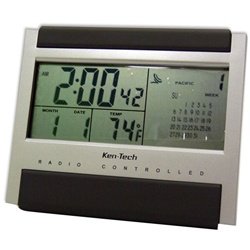 Atomic Radio Controlled LCD Alarm Clock