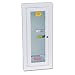Potter Roemer Semi-Recessed 5 Pound Fire Extinguisher Cabinet with Lock #468046