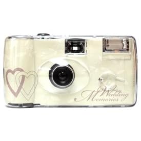 Love Green Disposable Wedding Camera - 12 Pack by 