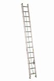 Product details for Louisville Aluminum Extension Ladder 28-Foot, Duty Rating 225-Pounds, #AE4228