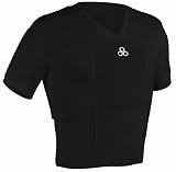  : McDavid Hexpad Lacrosse Shirt (Black, Medium)