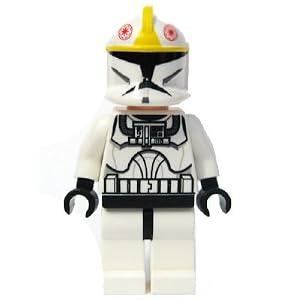 Clone Pilot (Clone Wars) - LEGO 2 Inch Star Wars Minifigure