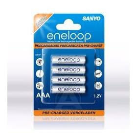 SANYO Batterie AAA LR03 800mAh, 2 pi�ces en blister