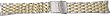 NEW BREITLING NAVITIMER 22/20 GOLD & STEEL BRACELET 431D