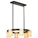 Ingo Contemporary Deep Bronze Chandelier - 24 inches wide