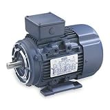 1-0.75hp-kw 1700RPM D80C Frame 230/460 Volts TEFC C-Face Leeson Electric Metric Motor # 192058