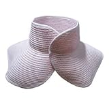 Pink Color Handwoven Straw Mesh Packable Swinger Hat 31Gu%2BUsrXsL. SL160 Pink Color Handwoven Straw Mesh Packable Swinger Hat