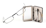 Pocket Eyes Folding Reading Glasses with Case -- Unisex Design -- 4 Colors!