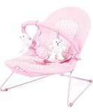 from Obaby Obaby pink vibrating baby bouncer chair