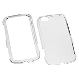 Clear Protector Case Snap On Phone Cover for LG Sentio GS505