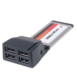 4-port USB 2.0 ExpressCard/34