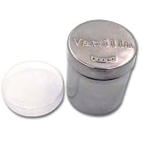 6 Ounce Stainless Steel Vanilla Shaker (15-0248) Category: Spice Shakers