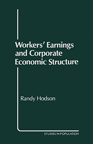 Workers' Earnings and Corporate Economic Structure (Studies in population)