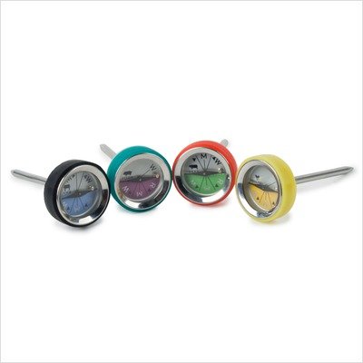 Best Price Kikkerland Steak Button Meat Thermometers, Set of 4