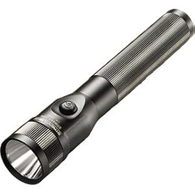 LED Flashlight - Stinger� (w  AC DC Charger, 2 Holders) Black by WS-Streamlight