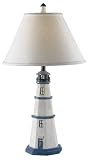 Kenroy Home 20140AW Nantucket Table Lamp, Antique White