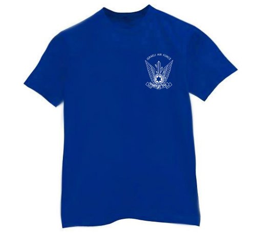 Israeli-T Israel Air Force Blue Medium T-Shirt