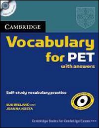 Cambridge Vocabulary for PET with Answers and Audio CD (Cambridge Books for Cambridge Exams)
