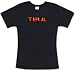 LED Scrolling T-shirt (Red Lights) X-large