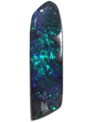 O&G Australia Natural Queensland Solid Boulder Opal Gemstone (3.63cttw)